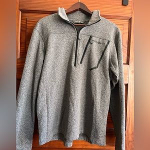 Men's Medium Eddie Bauer Quarter Zip Pullover
